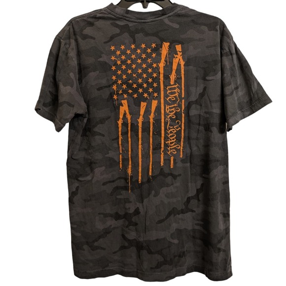 HOWITZER We The People Guns Flag T-Shirt Men's Large - Picture 2 of 7